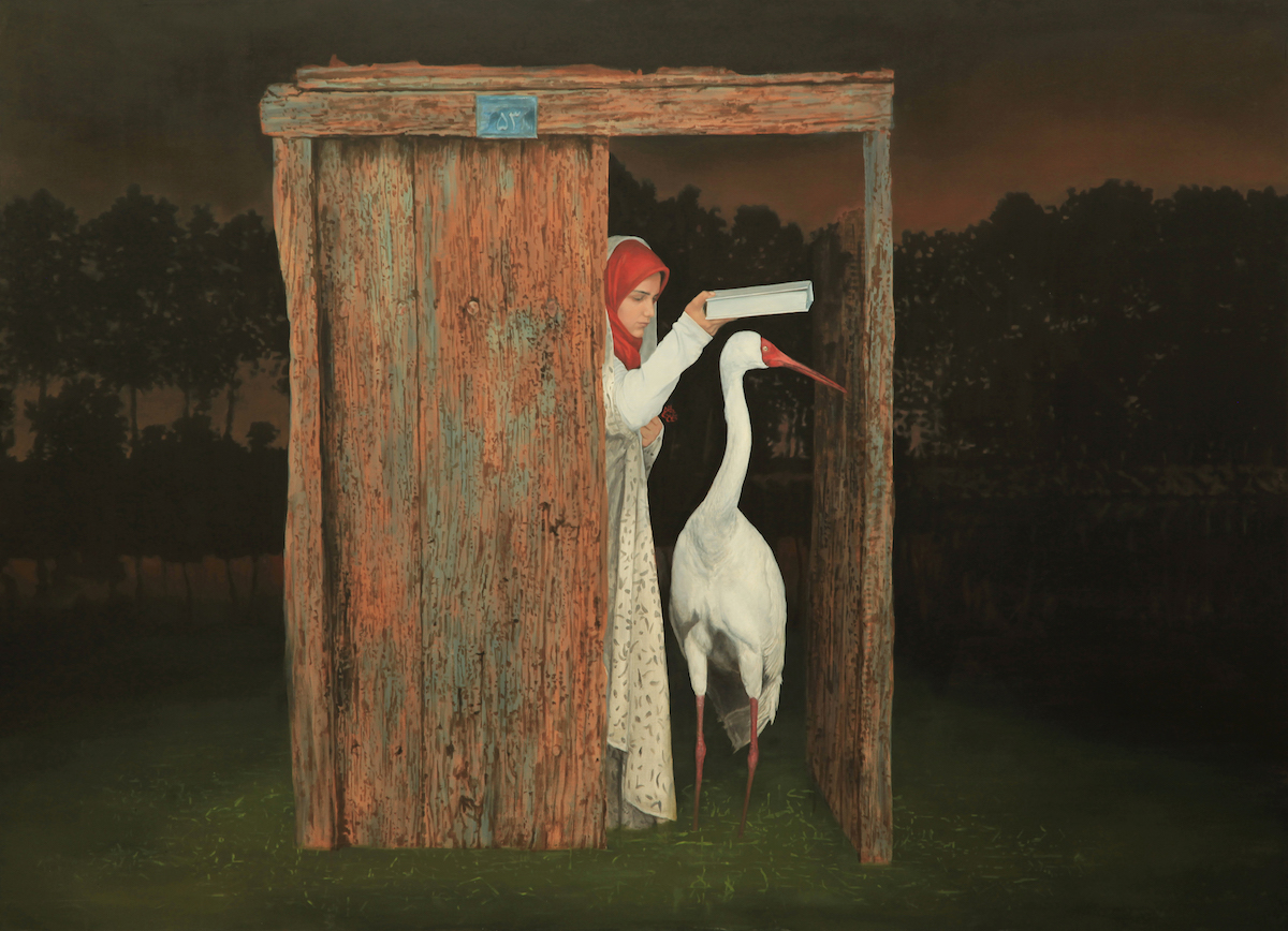 Siberian Crane, de Naeemeh Naeemaei 